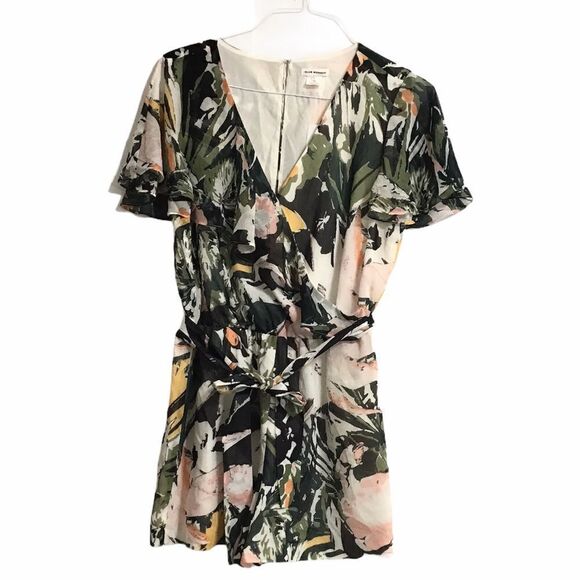 Club Monaco Ionita Open Back Romper NWT Sz 10 - Picture 2 of 10